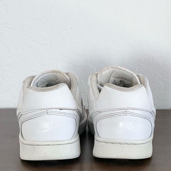 Nike‎ Son Of Force GS Womens 8.5 Triple White Leather Retro Sneakers (size 7Y) - Picture 10 of 10